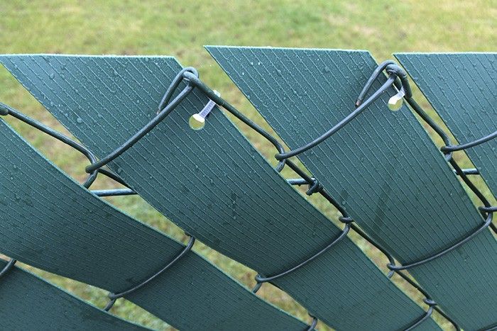 Lamelle d'occultation pour clôture en polypropylène, coloris variés