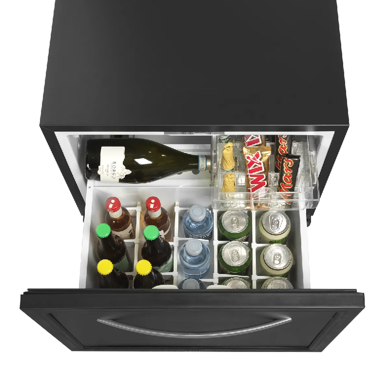 Réfrigérateur Minibar tiroir TD50A Noir TEFCOLD_2