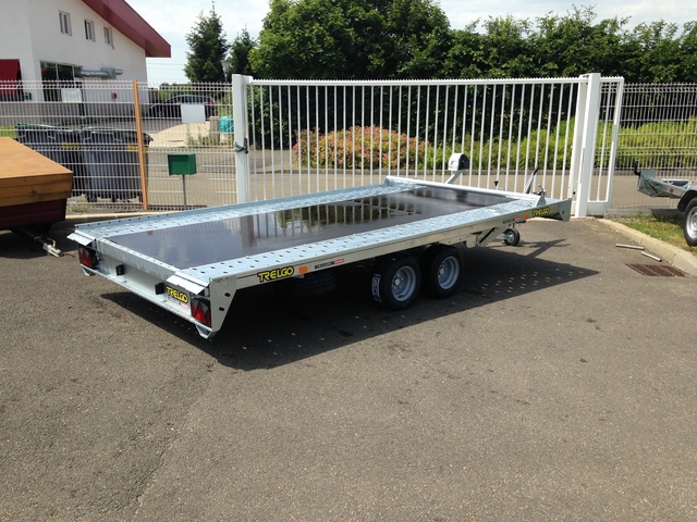 Remorque porte-engin trelgo - 2.5t - 4m - 2 essieux_2