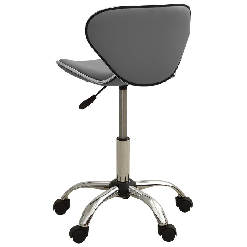 Vidaxl tabouret de salon et spa gris similicuir 323678_2