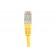 Dexlan cordon RJ45 catégorie 6A S/FTP jaune - 1 m - blindage optimal, débit 10 Gbps, norme ANSI/TIA 568_2