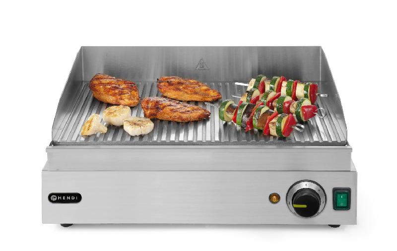 Grill Profi Line complètement rainuré 518x328mm HENDI_2