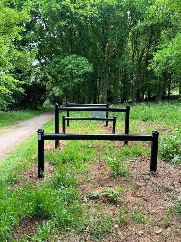 Poutre dessus-dessous x4 - Parcours sportif - Gamme Combattant_2