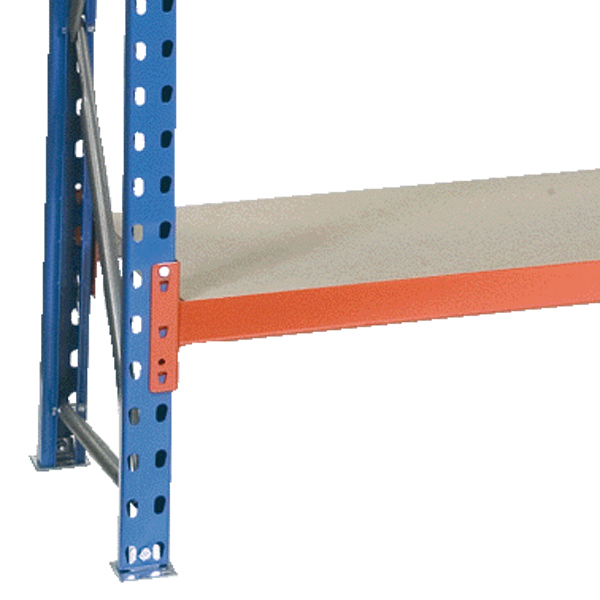 Rayonnage mi-lourd à plateaux bois avec une capacité de charge pouvant aller jusqu'à 1400 kg - PROFILCASE_2