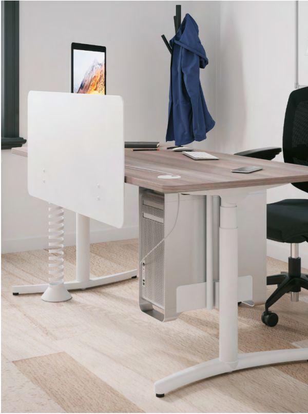 Bureau assis-debout électrique motorisé Linak, modèle ergonomique - Envol_2