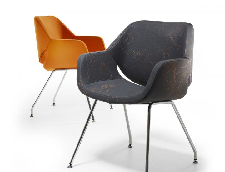 Chaise visiteur GAP - Ref : 4_pieds_AA_2