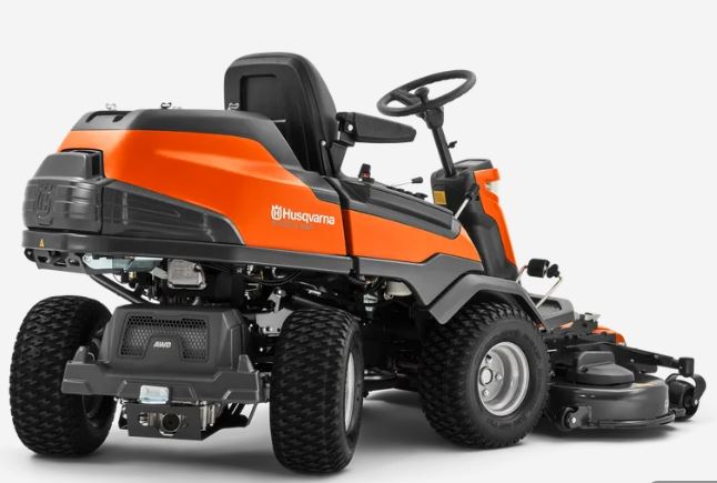 Tondeuse autoportée professionnelles à coupe frontale à haute performance et transmission intégrale - HUSQVARNA R420TSXAWD Rider_2