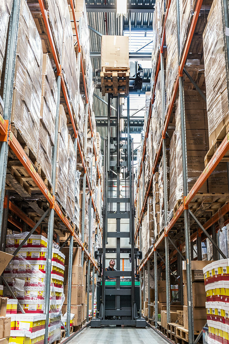 Chariot tri-directionnel Mitsubishi THD13-15N3 - Électrique, 1.4 à 2.5T, levée 4.8 à 13M_2