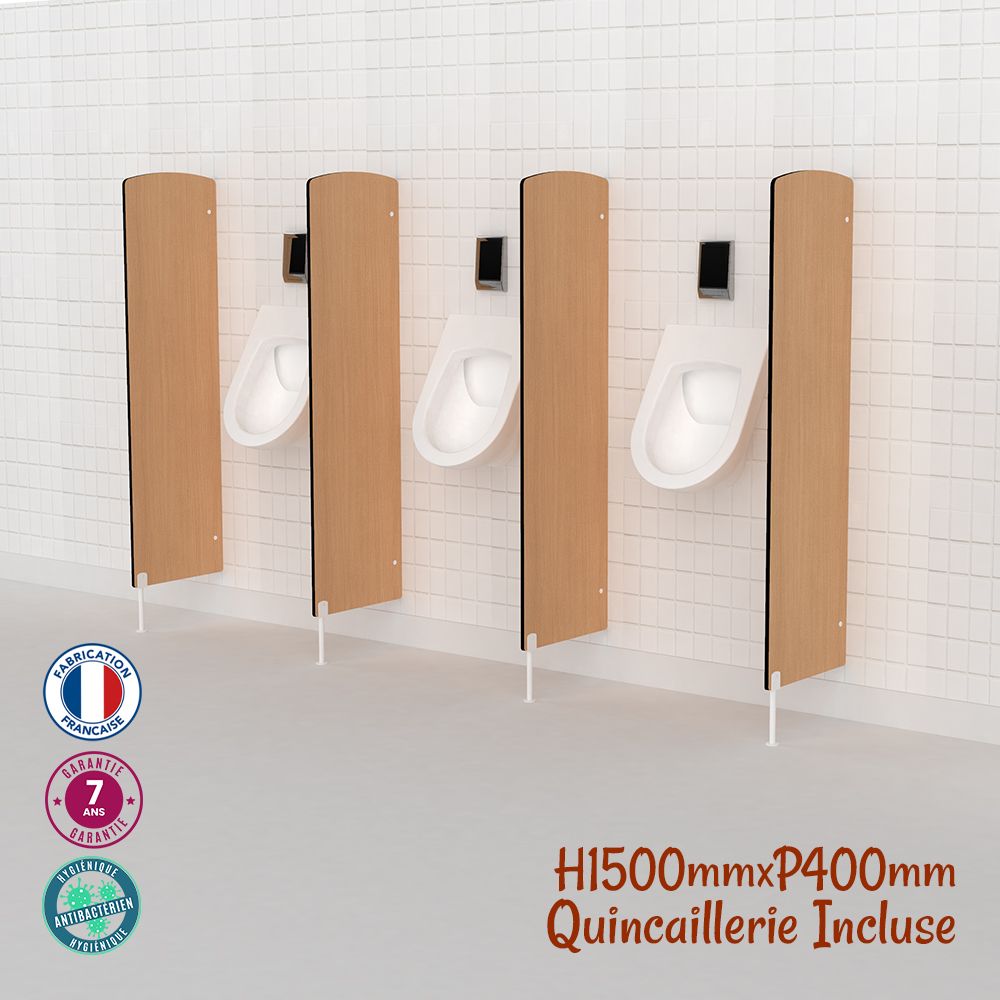 Cloison de toilette durable et facile à entretenir, idéale pour espaces publics