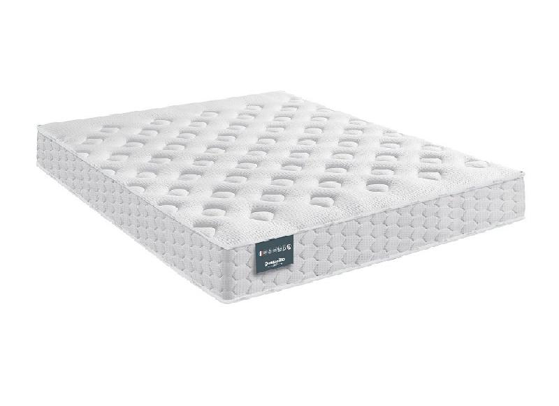 ENSEMBLE DUNLOPILLO 160*200 CM EUGEN 21 CM MATELAS MÉMOIRE DE FORME SOMMIER DÉCO JEU DE 4 PIEDS GRIS_2