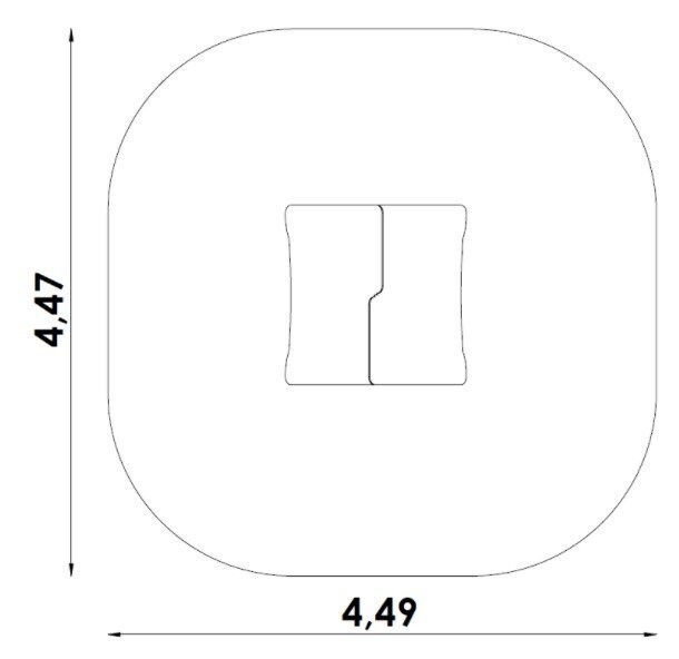 Maisonnette avec table et bancs en acier inoxydable et PEHD - Conforme EN1176 - Référence BT12075_2