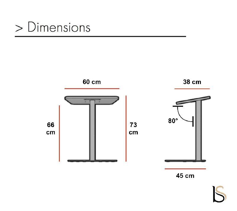 Table auxiliaire - Mobel Linea - Anthracite, Chêne veiné_2