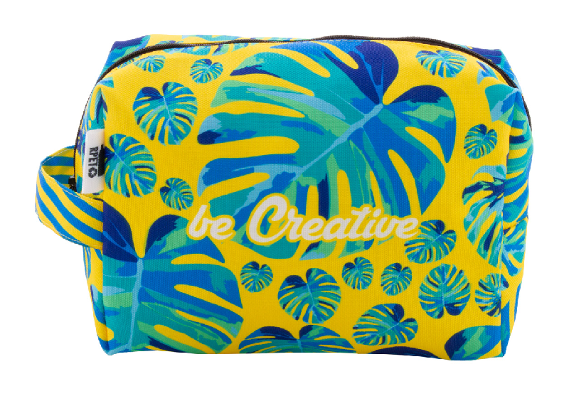 Trousse de maquillage personnalisée - polyester RPET 600D - impression sublimation - minimum 50 pièces_2