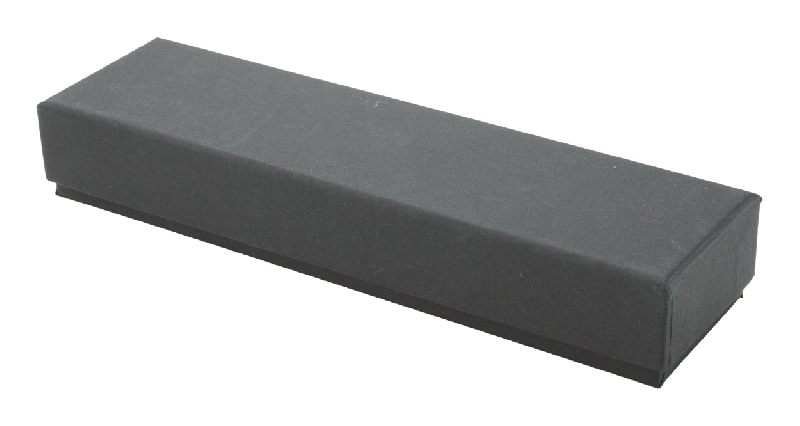 Stylo à bille en métal laqué - Parties chromées brillantes - Livré en boîte cadeau - Encre bleue_2