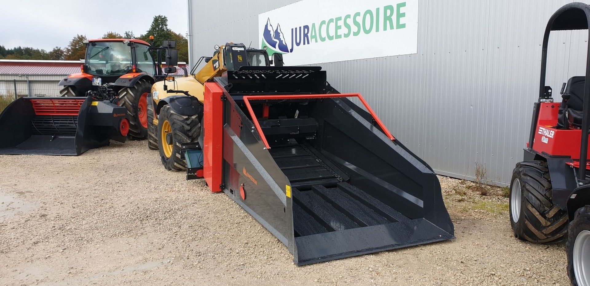 Bale master xl pailleuse agricole de logette - juraccessoire - longueur de caisse 2m70_2