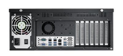 Châssis rackable 4U - EATX/ATX/MicroATX - 8 baies disques hotswap - Alimentation 1200W - Réf: HPC-7484-12ZB_2