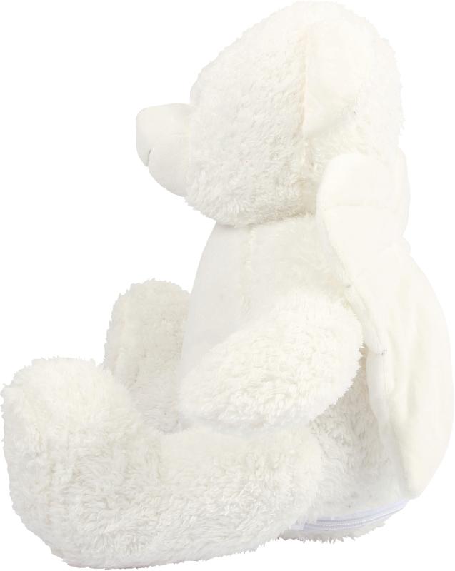 Peluche zippée Ange - Mumbles - Polyester, rembourrage amovible et personnalisable - Réf: MM561_2