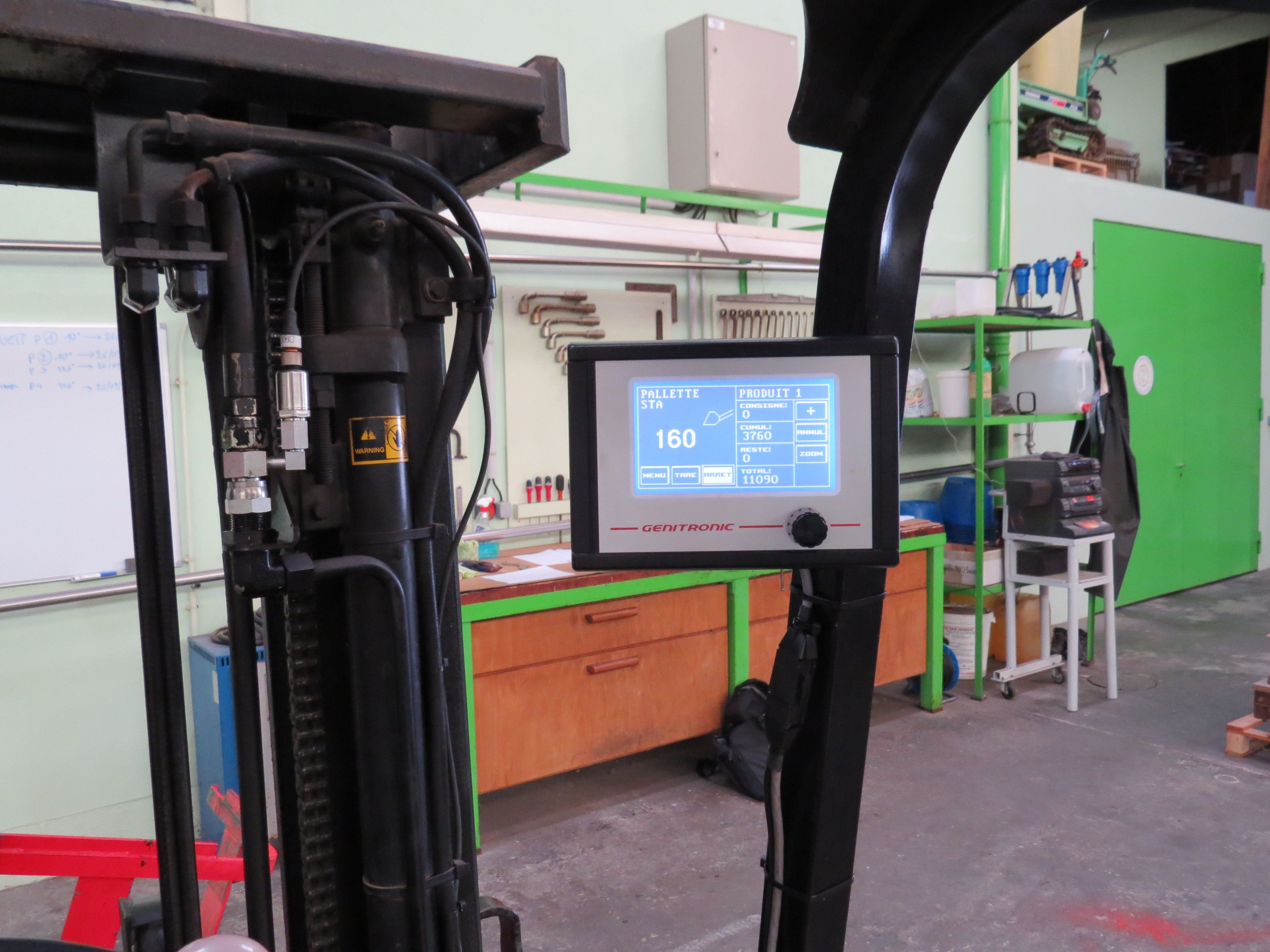 Pesage embarqué pour chariot élévateur multifonctions_2