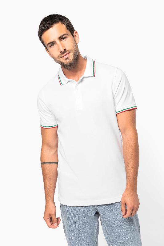 Polo maille piquée manches courtes homme - Réf: K250 - 100% coton, col 3 boutons, marque Kariban_2