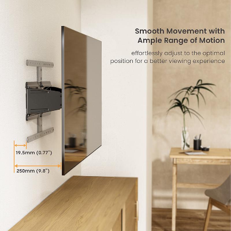 VALUE Support mural pour écrans LCD, ultra-slim, 43-90 pouces, jusqu'à 50 kg_2