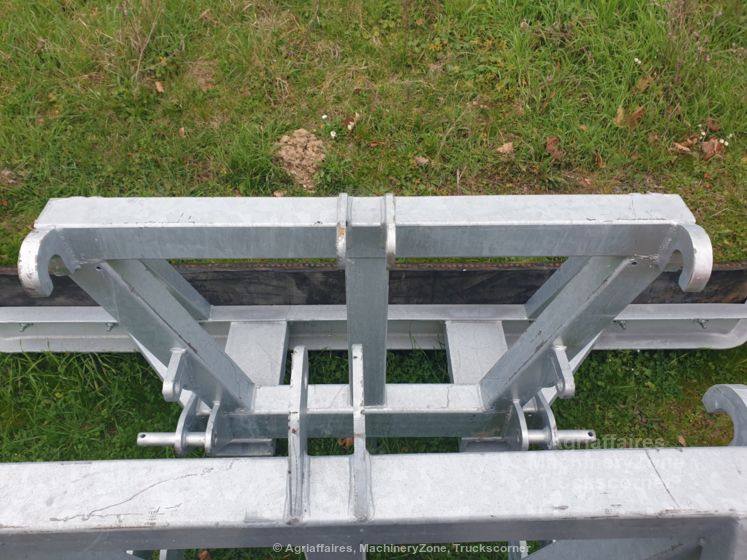 Racleur à lisier, raclette et rabot - Largeur 2,60 m - Attelage Euro/3 points - RA MET_2