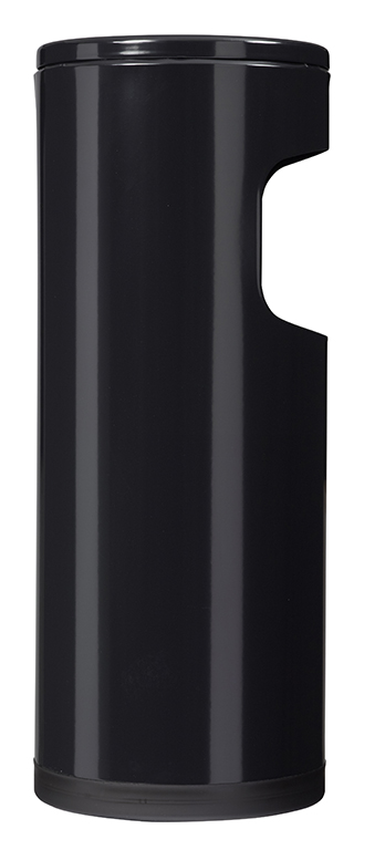 Cendrier tête amovible - corbeille à poser 0.15L/12.5L - Cendeo - acier poudré anti-UV_2