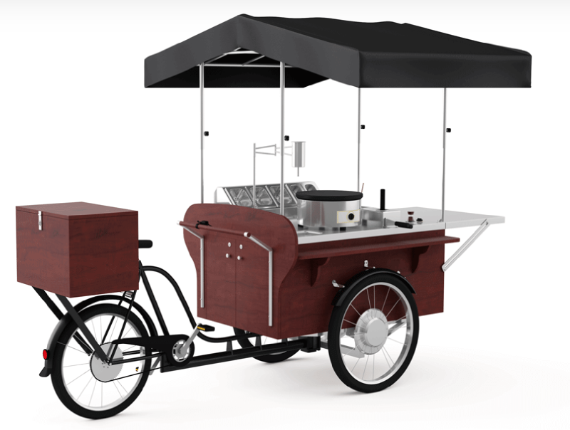 Location - triporteur professionnel pour la vente de crêpes_2