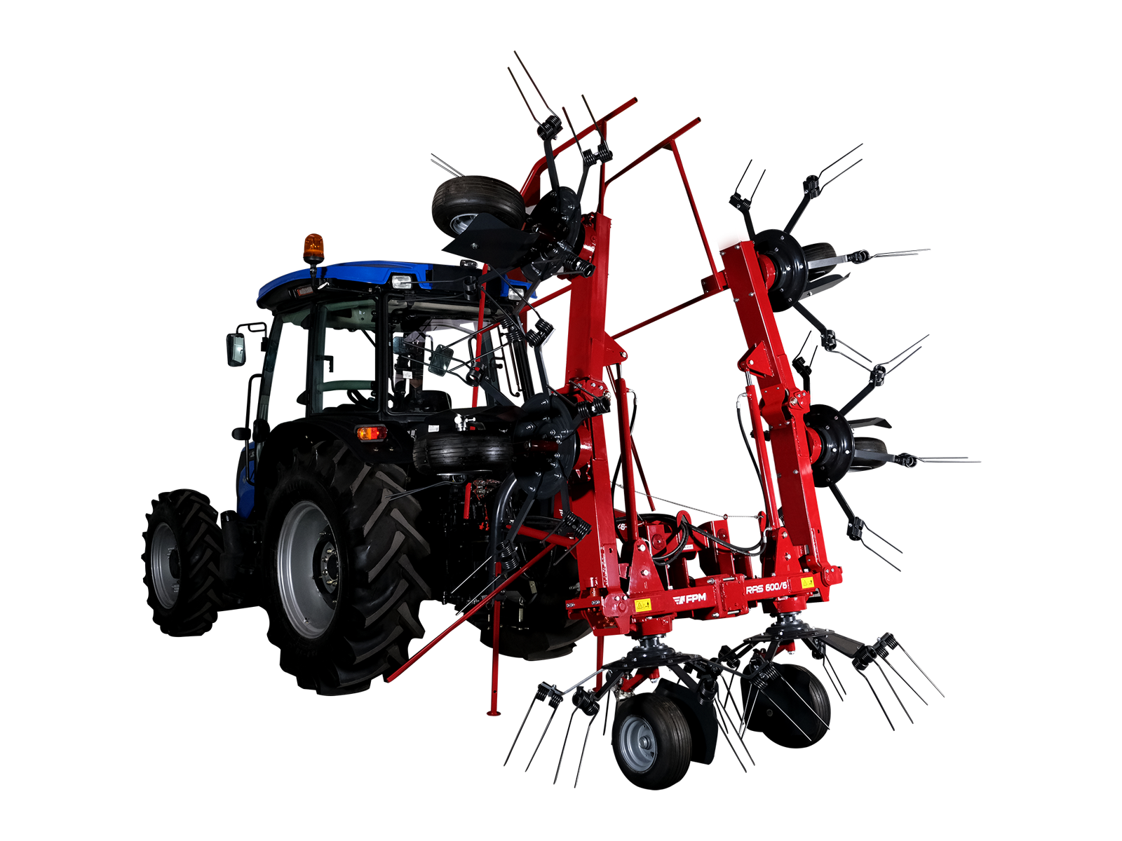 Faneur pour tracteur avec prise de force 540 T/mn