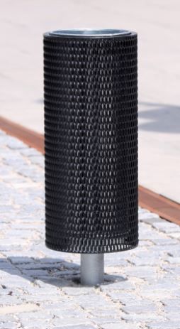 Nanuk - cendrier corbeille MMCité 1 a.S. - conception intelligente en bois, métal ou acier avec couvercle optionnel_2