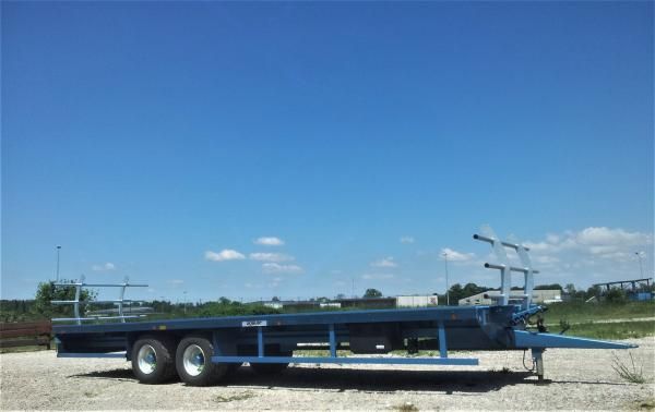 Plateau fourragers semi-porté - robust 2000 - longueur du plateau 9 m - ptac 17800 kg_2