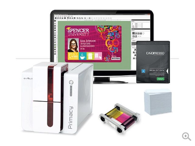 Primacy - Imprimante RFID Evolis - Impression simple et double face - Volume annuel : + de 30 000 cartes_2