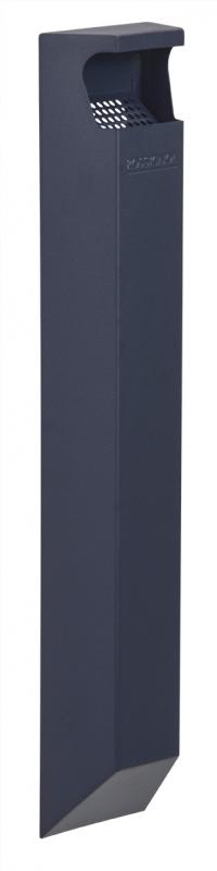 Cendrier mural d'extérieur en acier traité anti-corrosion - 3L - Vidage simple - Modèles avec ou sans serrure_2