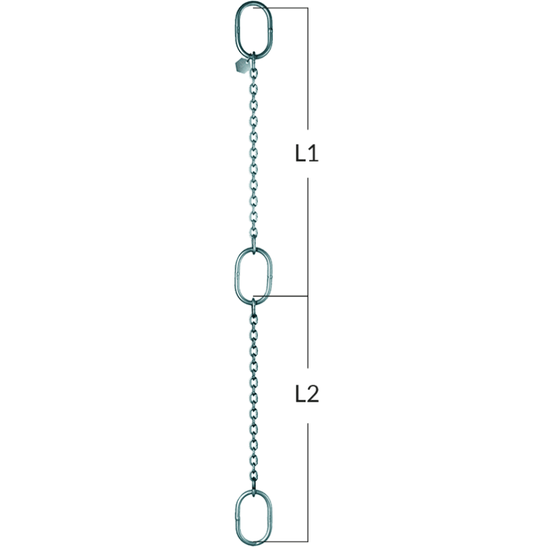 Chaîne de levage en inox - Pour pompes immergées et aérateurs - REF : 13500_2