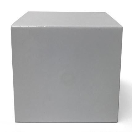 Boîte coffret double plat minimaliste et personnalisable - Dimensions 95x95x95 - Carton 15/10ème_2