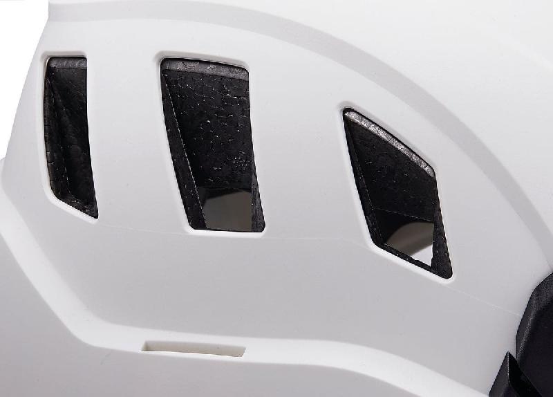 Casque de protection PETZL Strato Vent blanc - léger, ventilé, modularité des accessoires_2