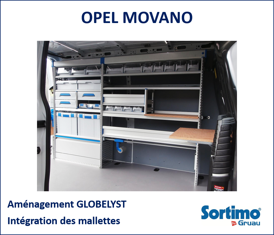 Equipement intérieur pour opel movano_2