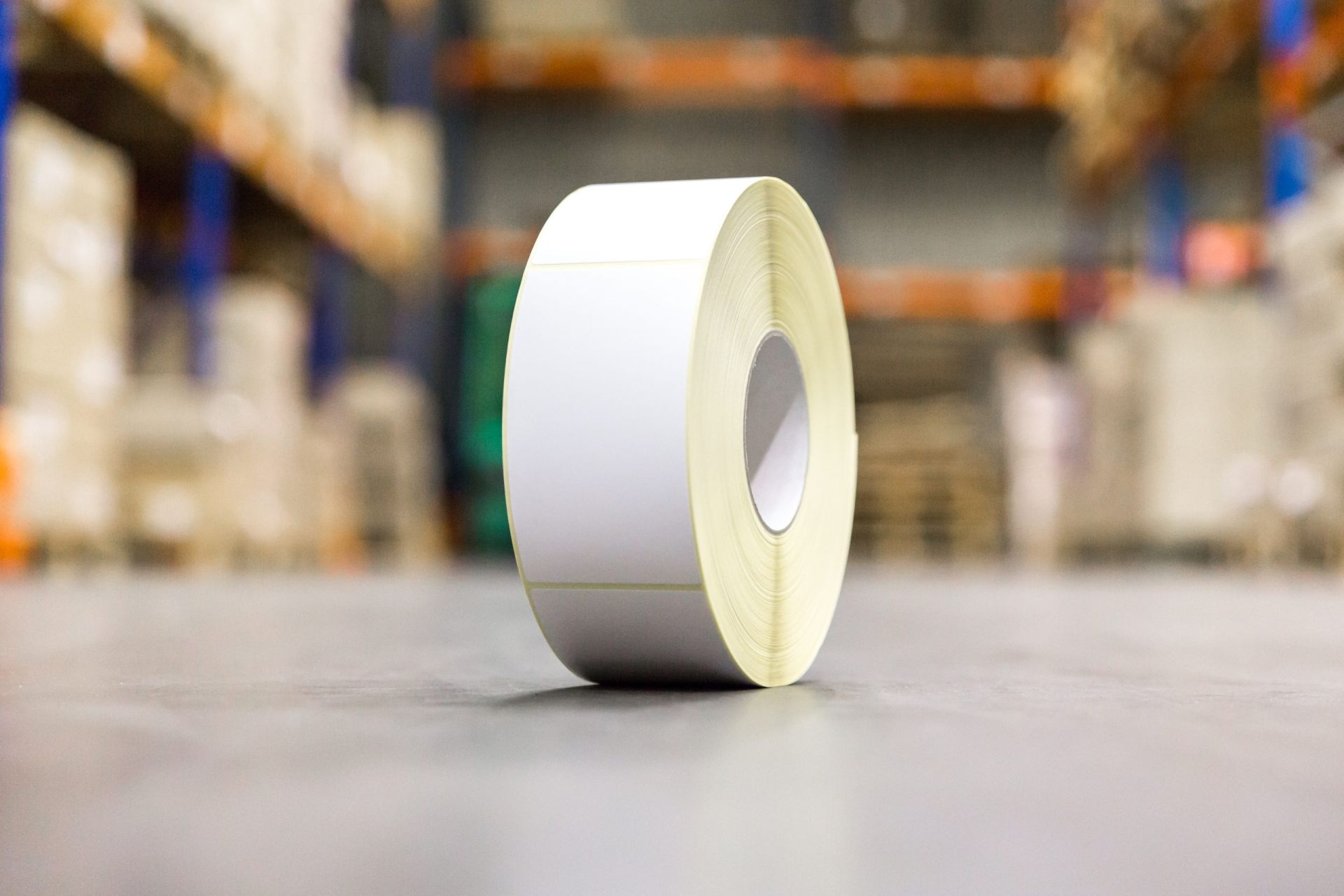 Étiquette adhésive en bobine - contact alimentaire - personnalisée - SACPO_2