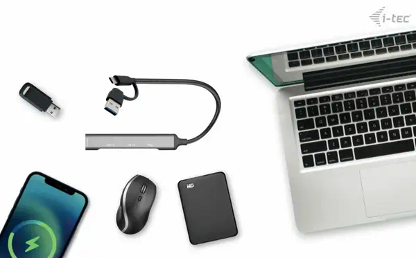 I-TEC usb-c/usb-a metal hub 1x usb 3.0 + 3x usb 2.0_2