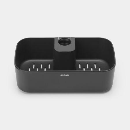 Serviteur de douche -Dark Grey Brabantia ReNew - Rangement pratique et compact pour vos produits de douche_2