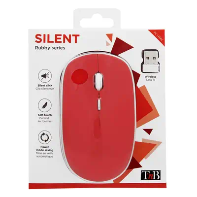 T'nB Souris sans fil silent click RUBBY rouge_2