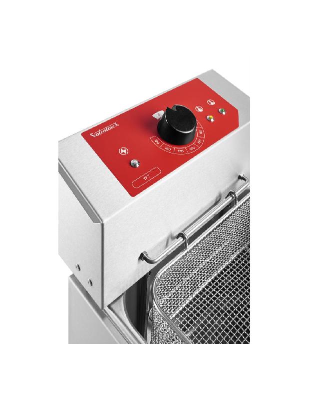 Friteuse électrique - 2x7 Litres à poser avec vidange, haute qualité, rendement élevé - Modèle TF77M_2