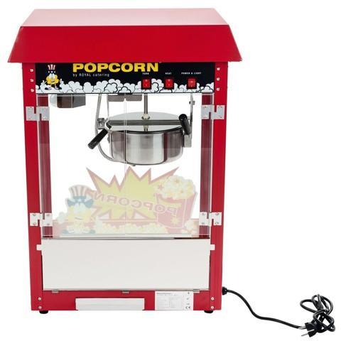 Machine à pop-corn professionnelle 1600W 8OZ 5 kg/h - Rouge_2