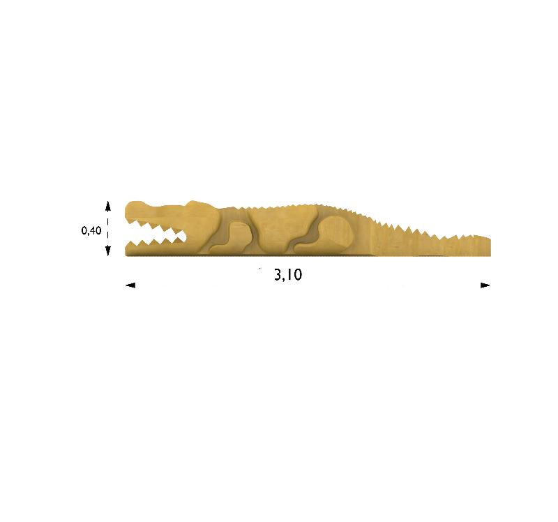 Sculpture de jeu en robinier Ale réf-8038419 - Hags - Structure pour aire de jeux pour enfants 3-12 ans_2