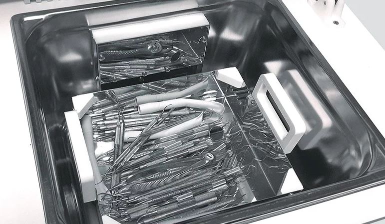 Sécheur Cyclonic Thermorégulé GSR17-T - Modèle de table 17L - Gamasonic - Cuve inox et température contrôlée_2