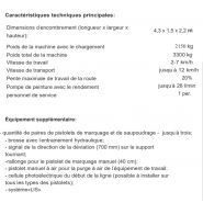 Kontur650k - machine de marquage routier STIM - poids 3300kg - marquage horizontal sans air_2