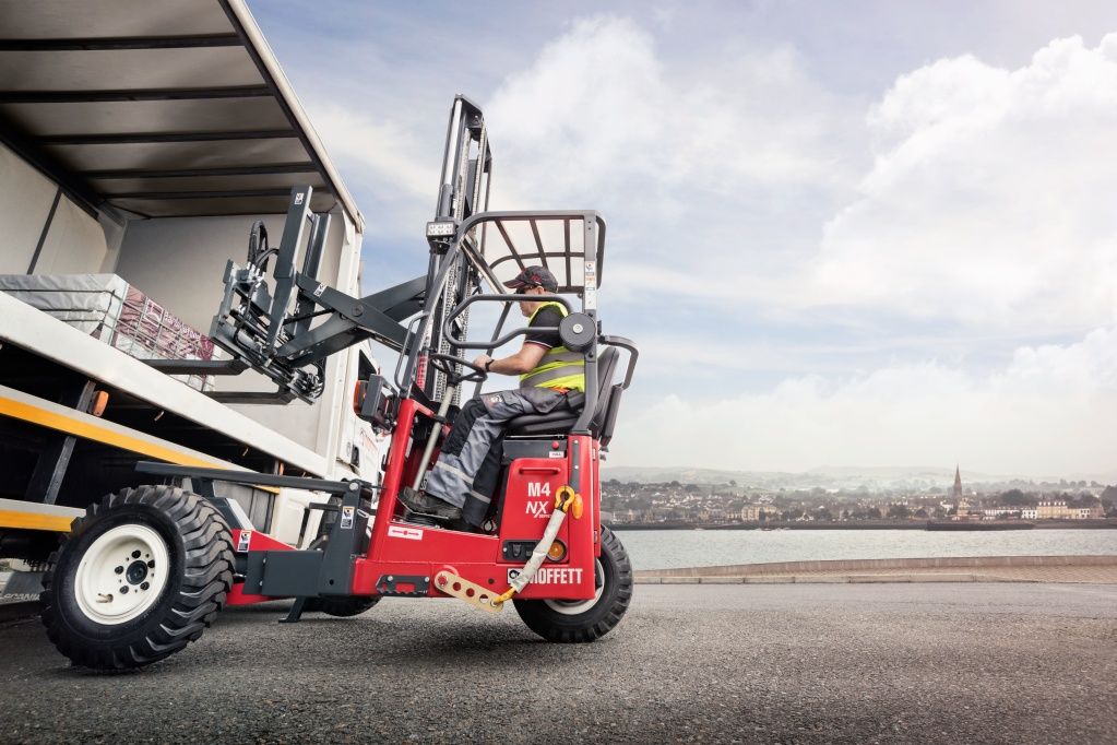 Moffett M4 NX, chariot élévateur avec entretien simplifié