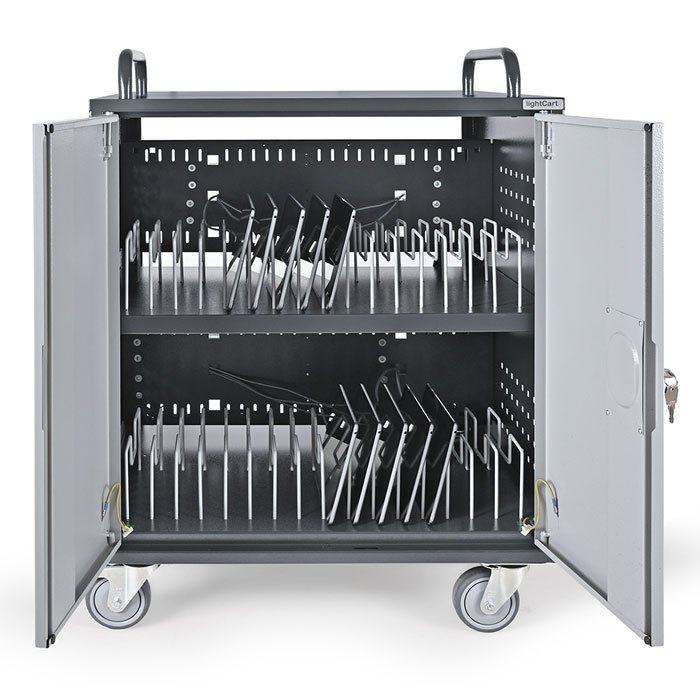 Chariot classe mobile - LIGHTCART 32F - pour 32 tablettes / 24 ordinateurs portables avec fonction de charge_2