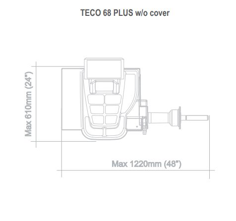 Équilibreuse électronique TECO 68 PLUS - Écran LCD 19