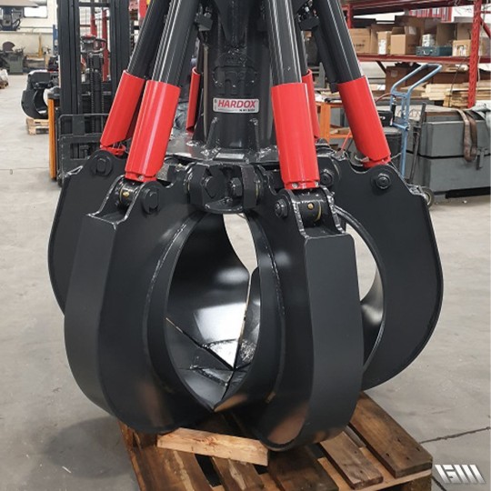 Grappin à ferraille avec vérins verticaux MPV-PH_2