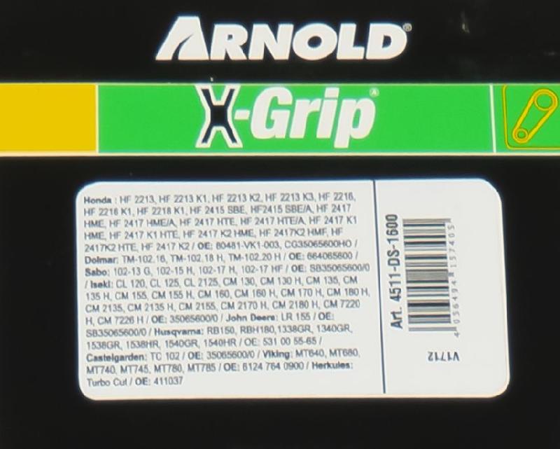 Courroie dentée trapézoïdale X-Grip - Type 20DS8M1600_2